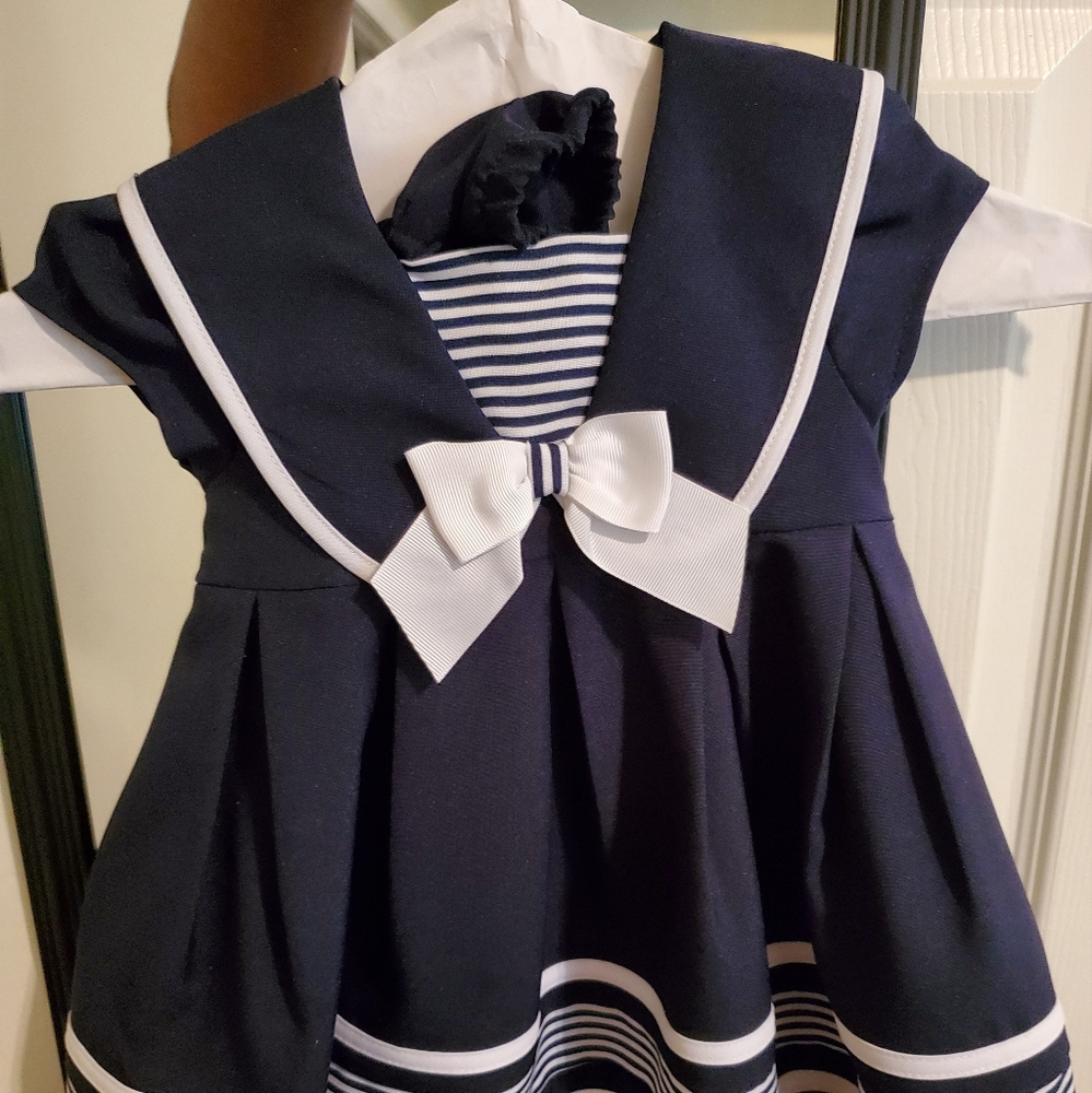 Baby Girl Sailor Dress